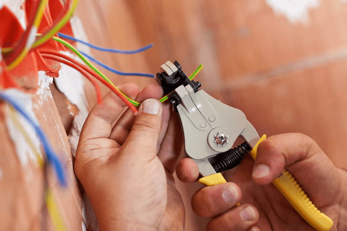 Residential electrical panel and wiring work
